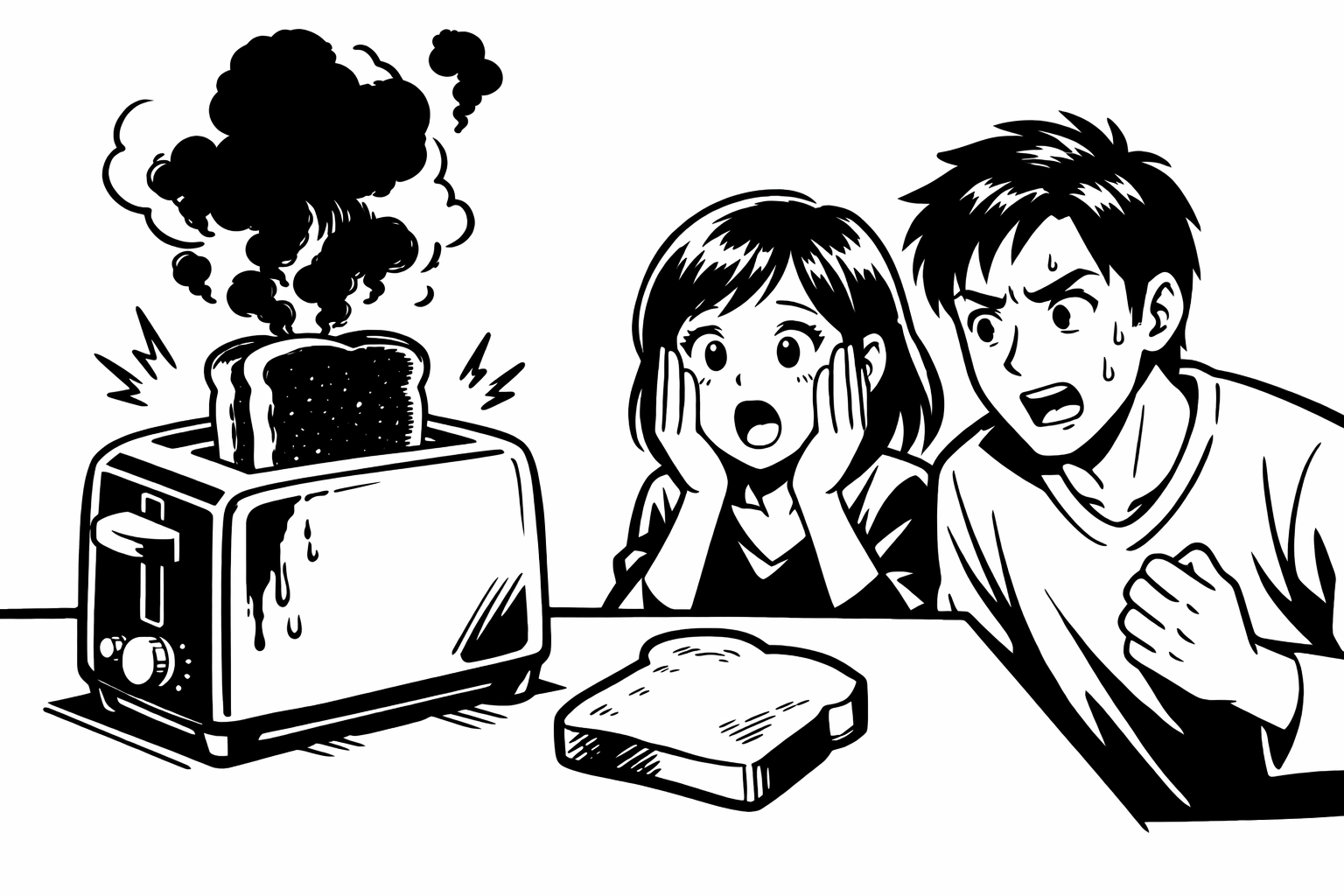 トースターの寿命は何年?焦げ臭い・温まらないは買い替えサイン