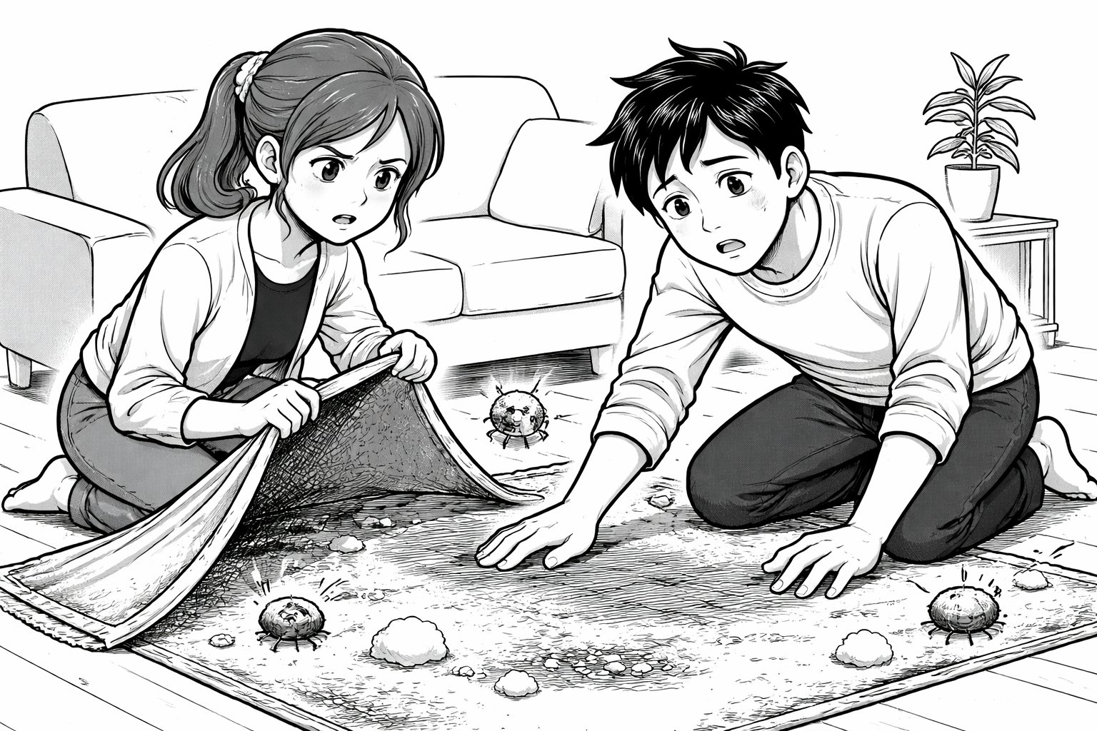 ラグ・カーペットの寿命と買い替え時期【ダニ・へたり対策】