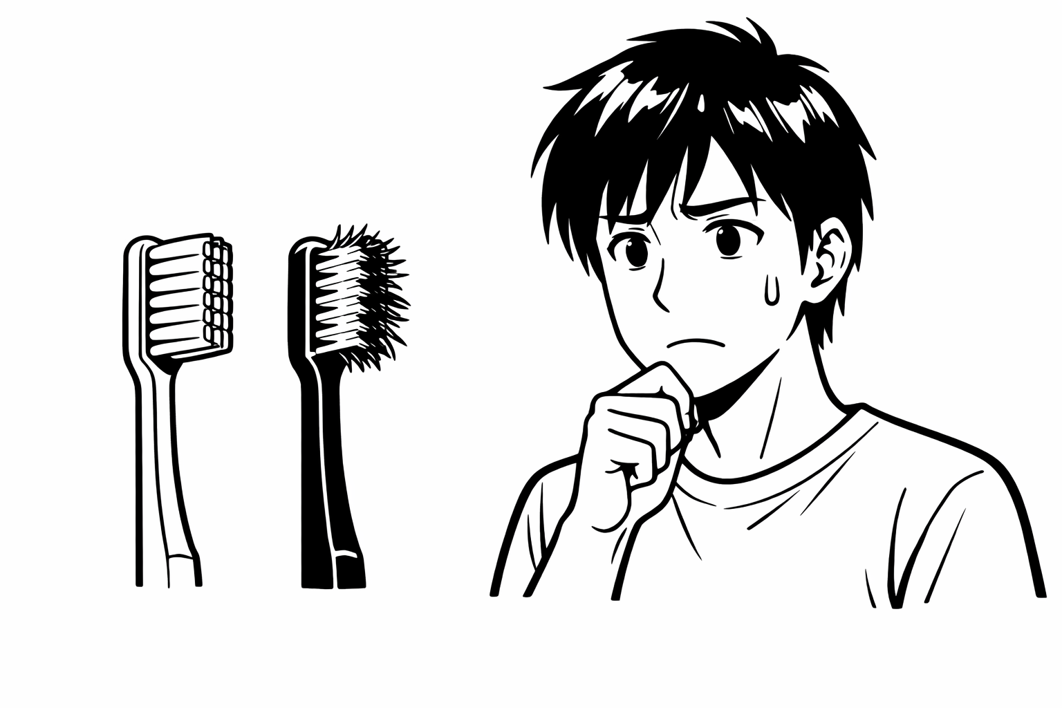 歯ブラシの交換時期は1ヶ月?毛先の開きと衛生リスク