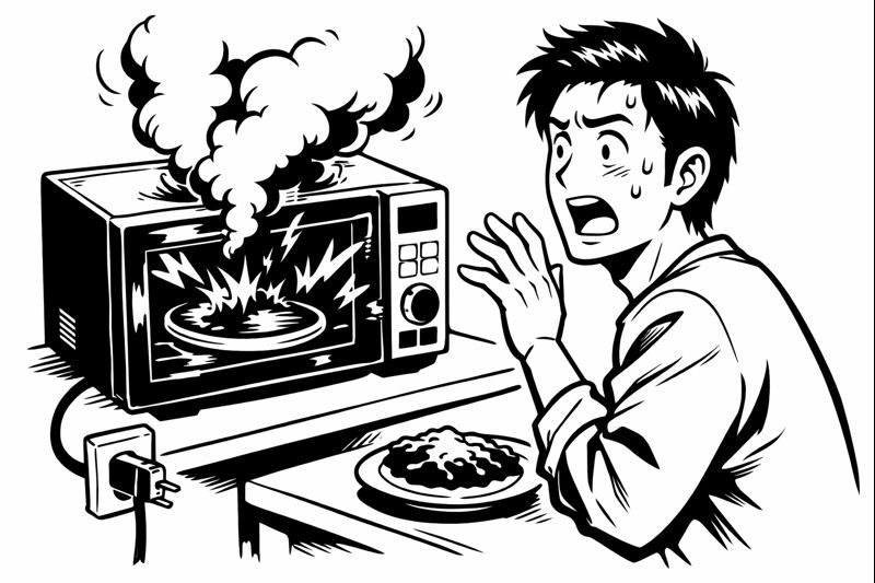 電子レンジの寿命は何年?危険なサインと長持ちさせるコツ