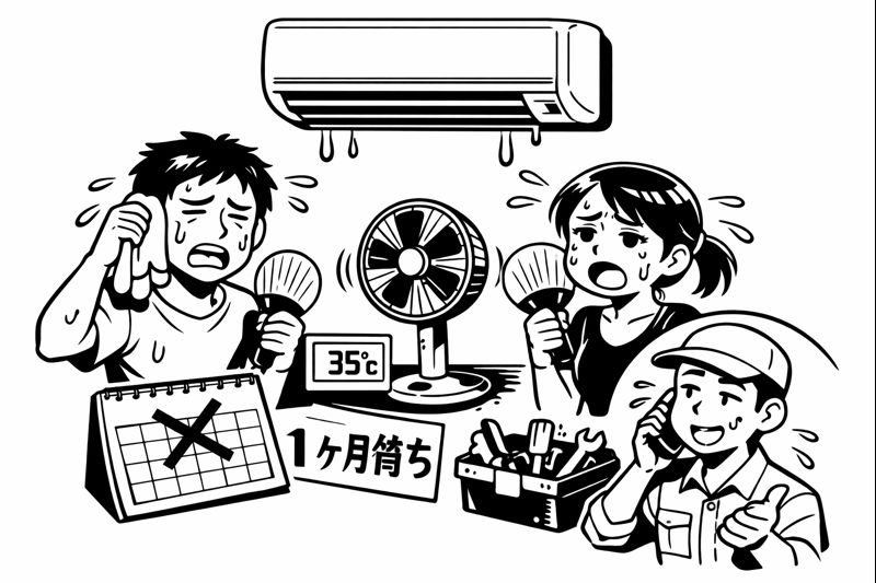 エアコンは何年使える?寿命・買い替え目安と修理との判断基準